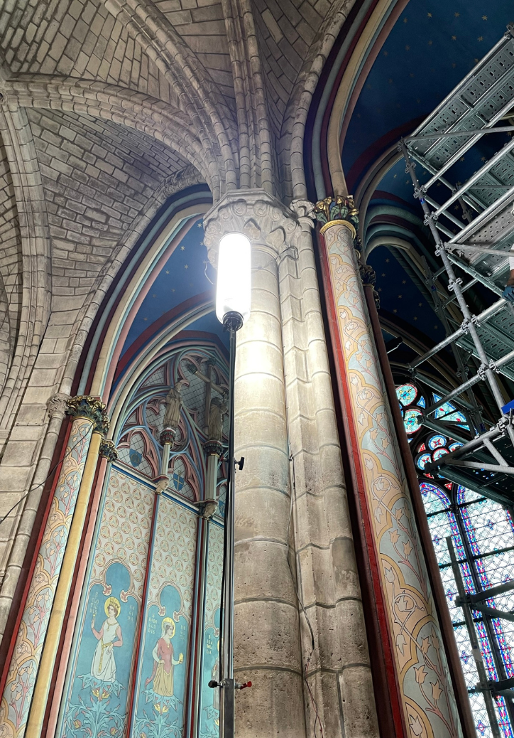 Renovation of Notre Dame de Paris