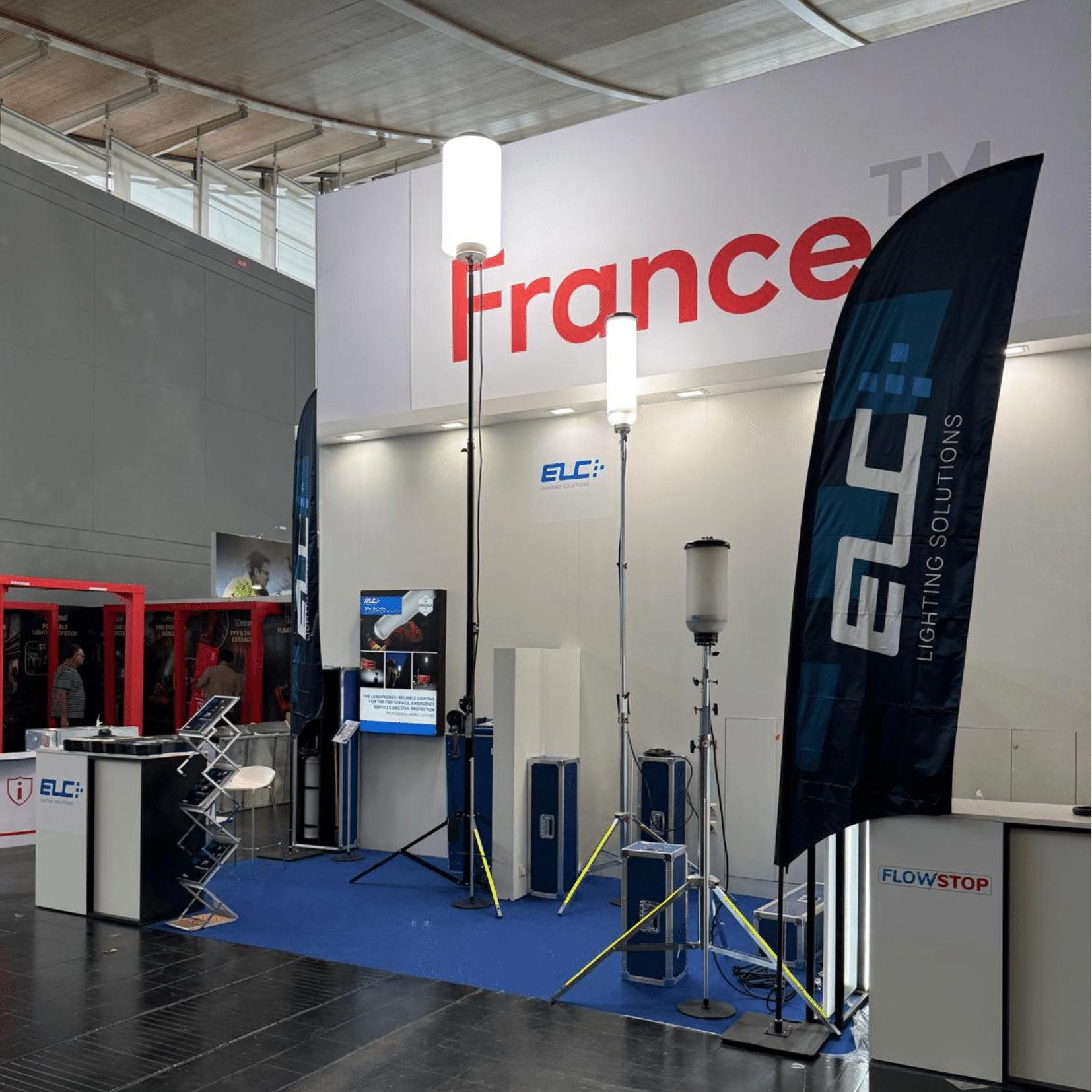 Stand ELC FRANCE avec gammes LUMAPHORE